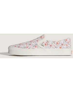Vans Classic Slip-On Shoes - Natural
