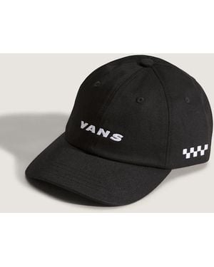 Vans Kids Check Side Bill Jockey Hat - Black