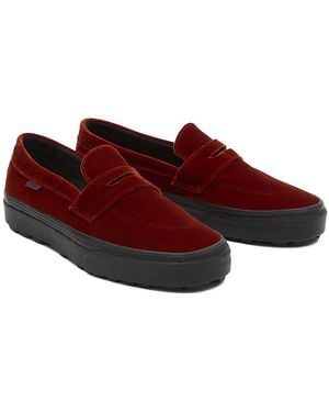 Vans Style 53 Velvet Shoes - Red