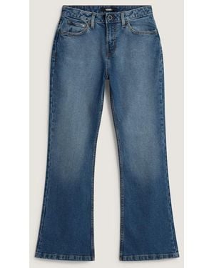 Vans Check-5 Low Rise Boot Cut Jeans, Damen, Größe - Blau