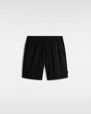 Vans Primary Solid Elastic Boardshorts - Black