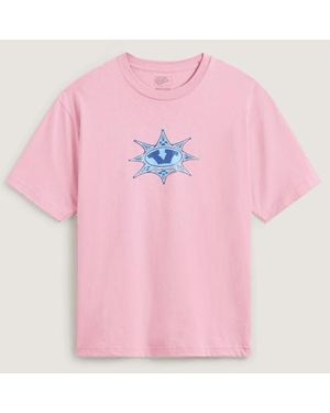 Vans Star Checker T-Shirt - Pink
