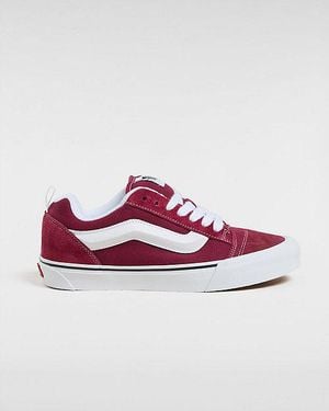 Vans Knu Skool Colour Theory Rhododendron (Rhododendron) - Red