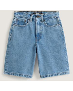 Vans Kids Check-5 Baggy Denim Shorts (8-14 Years) - Blue