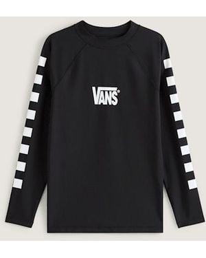 Vans Rashguard Voor Kinderen (8-14 Jaar) Grootte - Zwart