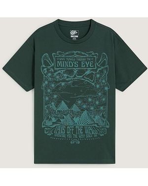 Vans Minds Eye Oversized Ss Tee Oil - Green