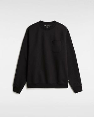 Vans Mte Lodge Heavyweight Rundhals-Sweatshirt, Mann, Größe - Schwarz