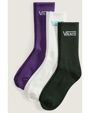 Vans Classic Crew Socks (3 Pairs) Size: L (8.5-12​ - Green