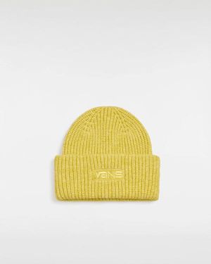 Vans Gorro Con Borde Vuelto Sunnyside, Hombre, Talla - Amarillo