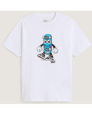 Vans Lil Roller T-Shirt (8-14 Years) - White
