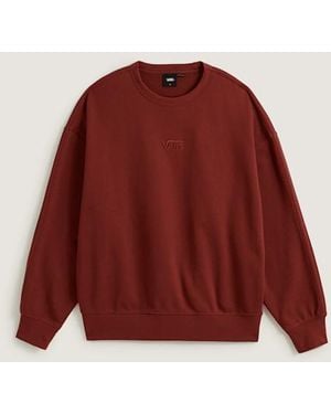 Vans Style 76 Crew Sweatshirt - Red
