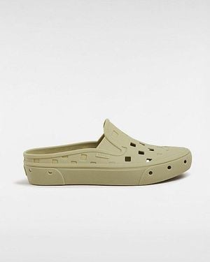 Vans Mte Slip-On Mule Trk Shoes (Desert Sage) - Green