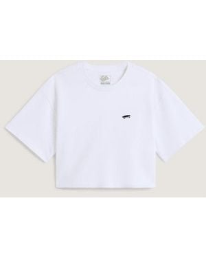 Vans W Salton Relax Crop T-Shirt - White