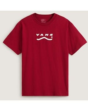 Vans Determined T-Shirt, Herren, Größe - Rot