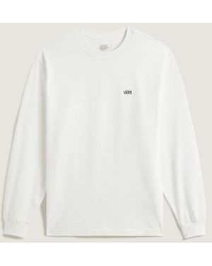 Vans Left Chest Ii Loose Long Sleeve T-Shirt - Natural