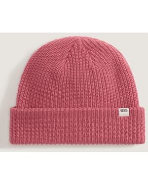 Vans Berretto Con Risvolto Core Basic, Uomo, Taglia - Rosso