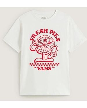 Vans Fresh Pies Tee Voor Kinderen(8-14 Jaar) Grootte - Roze