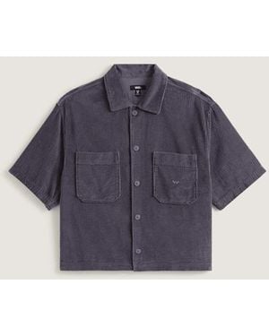 Vans Premium Cord Button Up Shirt - Blue