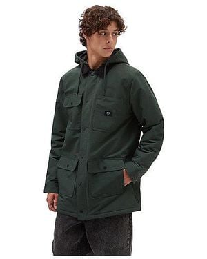 Vans Drill Chore Mte-1 Long Jacket (Deep Forest) - Green