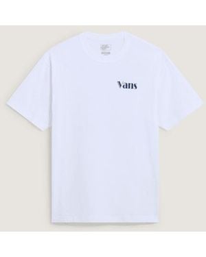 Vans Maglietta A Maniche Corte Club Donna, Taglia - Bianco