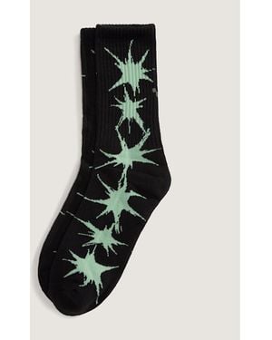 Vans Skate Splatter Crew Socks (1 Pair) - Black