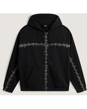 Vans Sudadera Con Capucha Y Cremallera A.O.D. By Slam Jam, Hombre, Talla - Negro