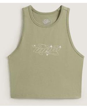 Vans Y2K Star Tank T-Shirt - Green