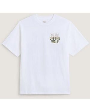 Vans Metal Wall T-Shirt, Herren, Größe - Weiß
