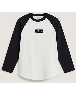 Vans Core Raglan Langarm-T-Shirt, Herren, Größe - Schwarz