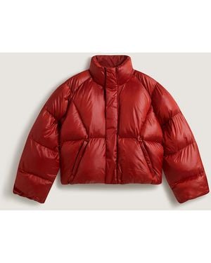 Vans Puffer Poppy Ember - Red