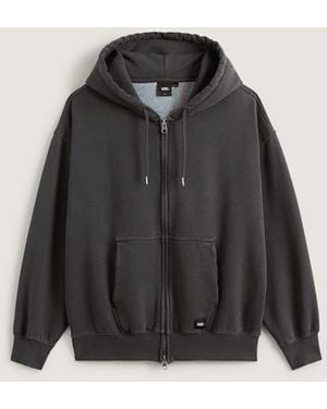 Vans Premium Hoodie Mit Reißverschluss, Mann, Größe - Schwarz