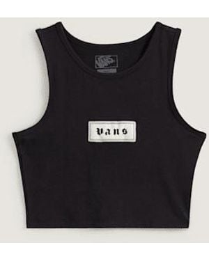 Vans Upworn Fitted Tanktop, Vrouw, Grootte - Zwart
