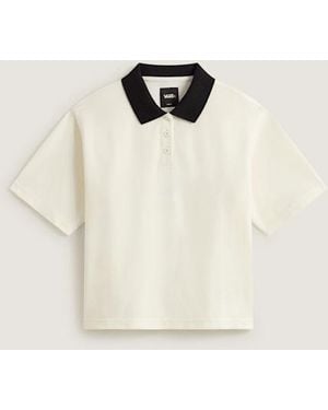 Vans Swing Knit Polo Shirt - Natural