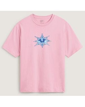Vans Star Checker T-Shirt - Pink