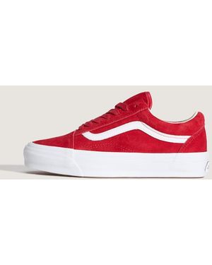 Vans Premium Old Skool Shoes - Red