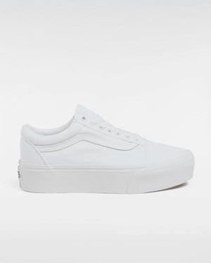 Vans Old Skool Stackform Schuhe, Damen, Größe - Weiß