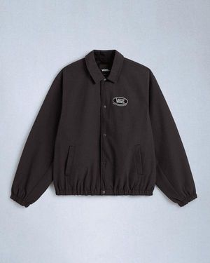 Vans Act Of Disagreement Abrasion Coach Jacket - Black