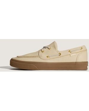 Vans 2-Eyelet Boat Shoes - Natural