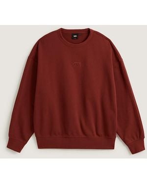 Vans Style 76 Crew Sweatshirt - Red