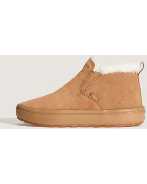Vans Mid-Slip Platform Light Shoes - Natural