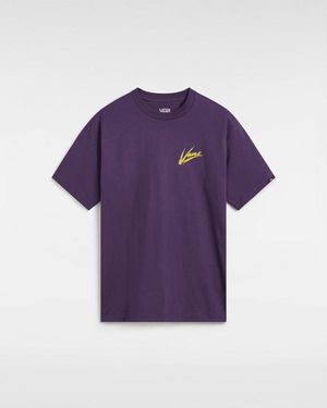 Vans Dettori Loose Fit T-Shirt, Herren, Größe - Lila