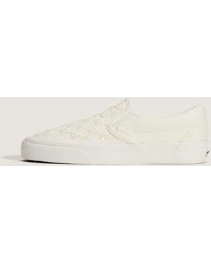 Vans Classic Slip-On Schuhe, Herren, Größe - Natur