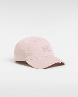 Vans Court Side Curved Bill Jockey Hat - Pink