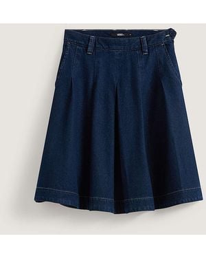 Vans Authentic Chino Denim Skirt - Blue