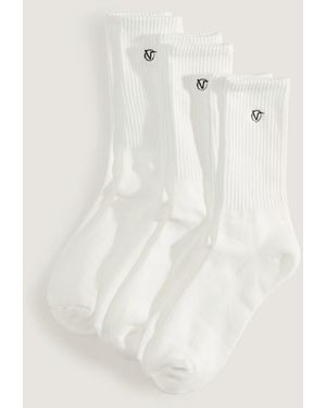 Vans X Rowan Crew Socks (3 Pairs) Size: L (8.5-12 - Natural