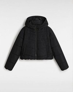 Vans Mte Foundry Crop Puff Hood Jacket () - Black