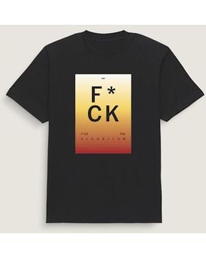 Vans F*Ck The Algorithm T-Shirt, Herren, Größe - Schwarz