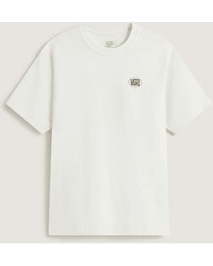 Vans Oval Logo Loose Ss Tee Marshmallow - Natural