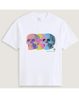 Vans Bone Head Loose T-Shirt - White