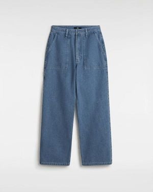 Vans Union Relaxed Denim Carpenter Hose, Frau, Größe - Blau